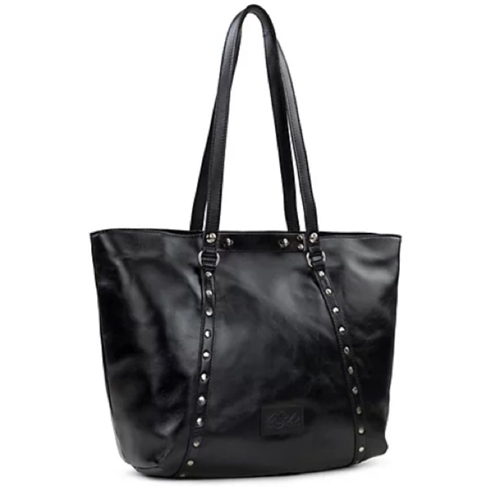 Patricia Nash~Benvenuto Tote~Heritage~ Black Leather~NWT LAST ONE